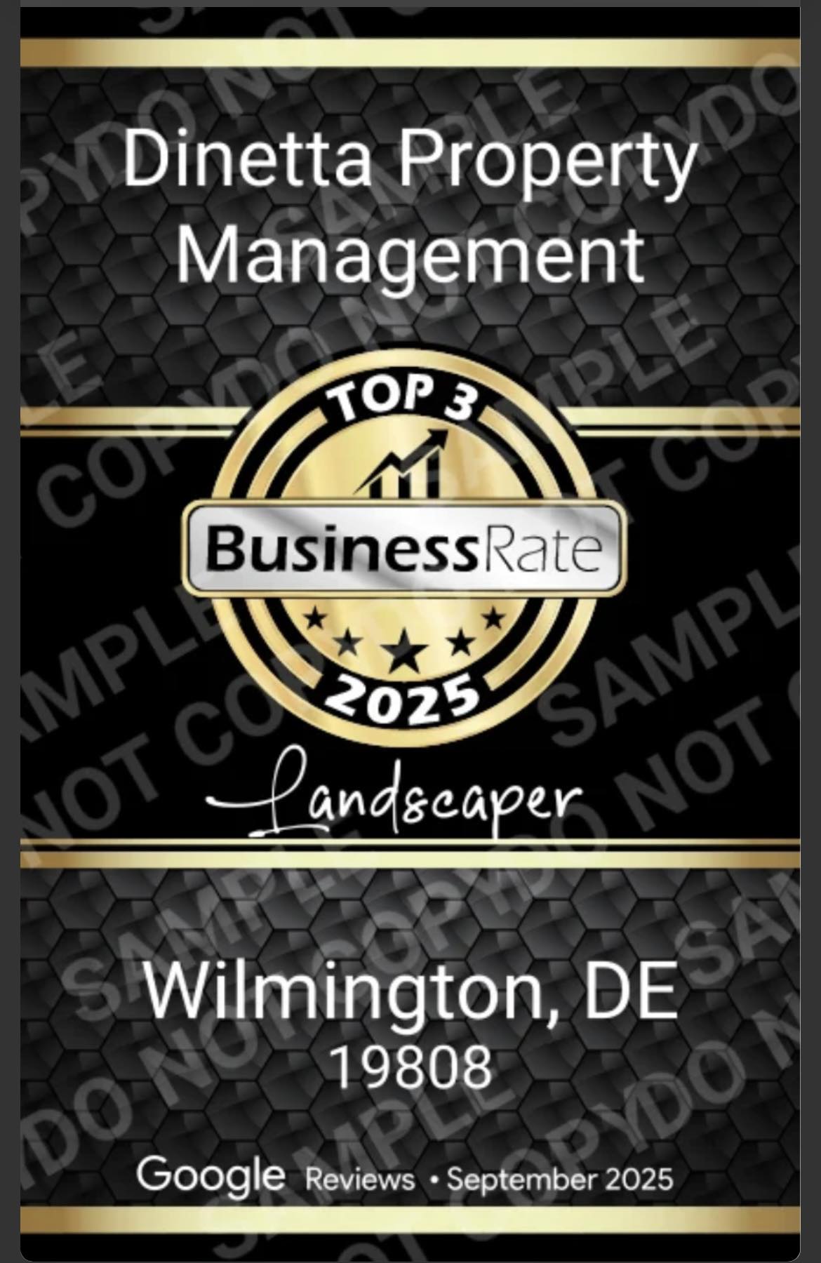 Top 3 BusinessRate Landscapers 2025